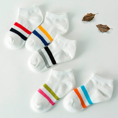Neonatal Summer Mesh Cotton Crew Socks