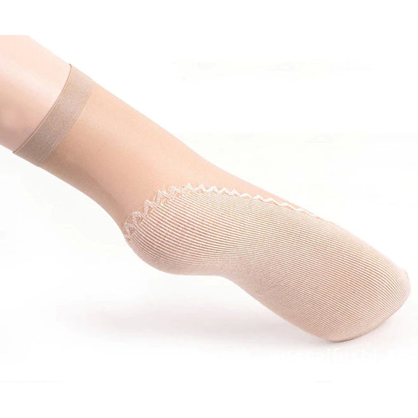 Slip-Resistant Mini-Crew Socks