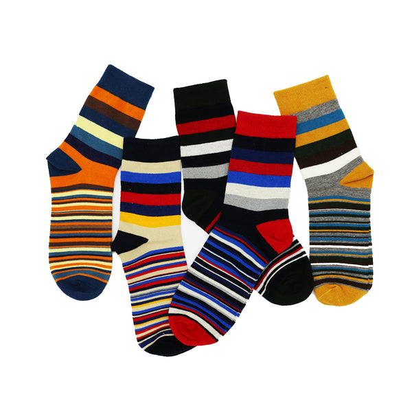 Striped Crew Socks