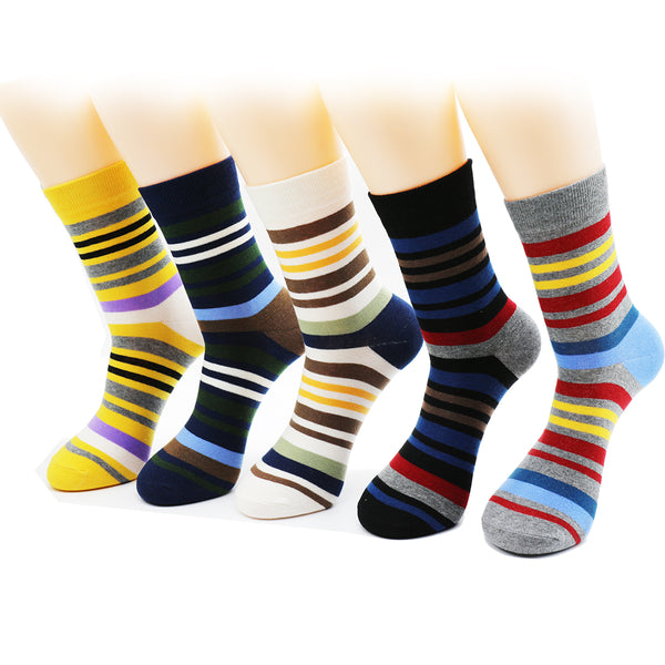 Striped Crew Socks