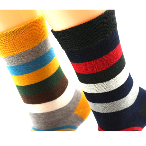 Striped Crew Socks