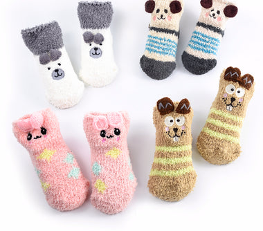 Animal Design Anti-skid Children Socks