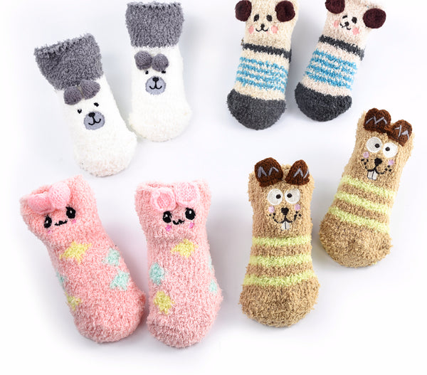 Animal Design Anti-skid Children Socks
