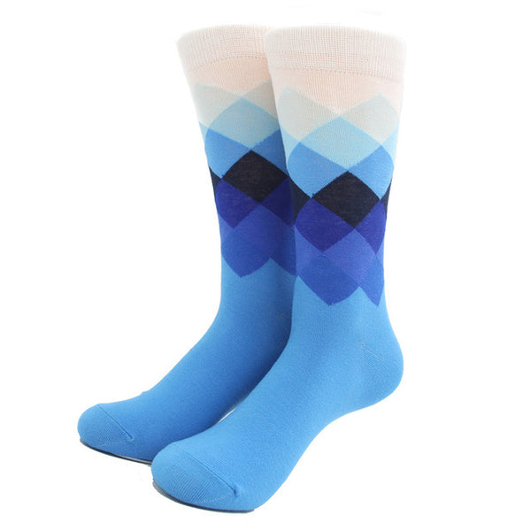 Gradient Colored Crew Socks