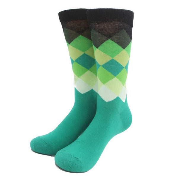 Gradient Colored Crew Socks