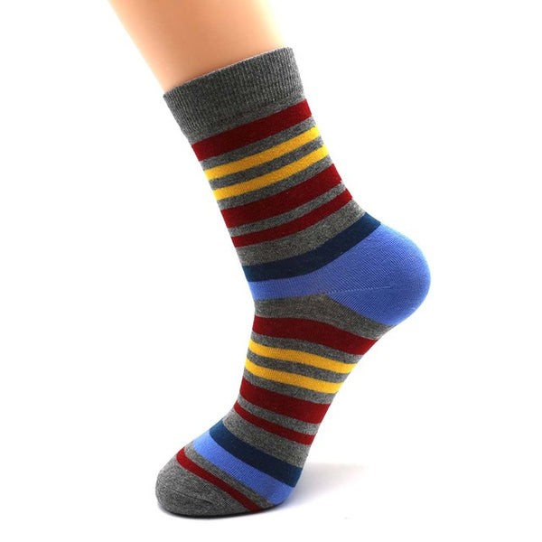 Striped Crew Socks