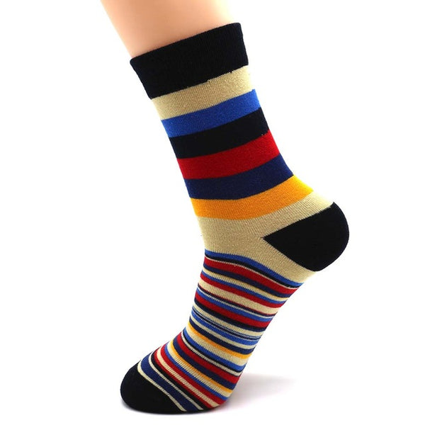 Striped Crew Socks