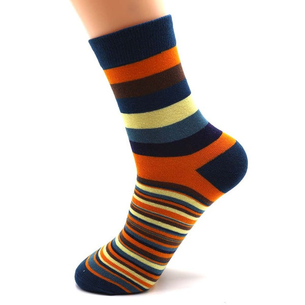 Striped Crew Socks