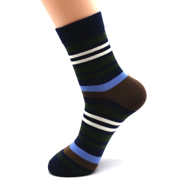 Striped Crew Socks