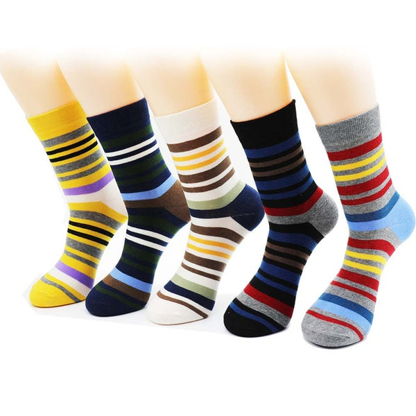 Striped Crew Socks